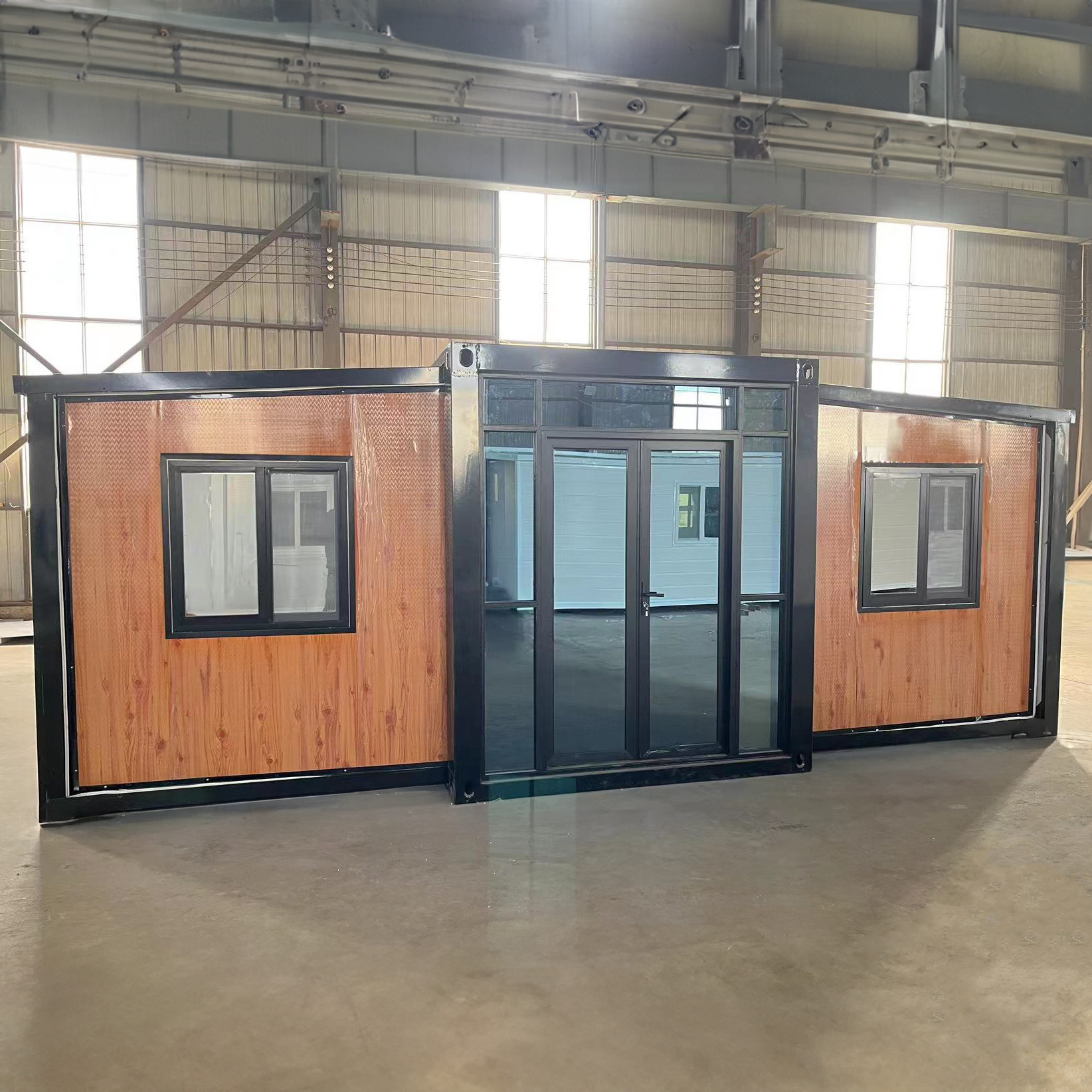 Morocco Low Cost Prefab House Bungalow Prefabricated House Casa Prefabricada Plegable Expandable Container House Hebei