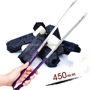 FT-1856 18 Inch BBQ Charcoal Tongs For Outdoor Picnic Cooking Grill Barbecue