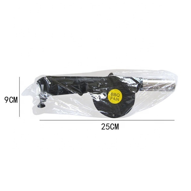 BF-1217 Hand Crank BBQ Blower For Outdoor Camping Barbecue