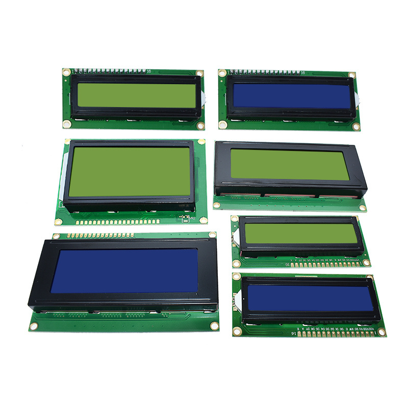 SZYJ LCD1602 1602 2004 12864 Character LCD Display Module with HD44780 Controller Blue Green Screen 16x2 20X4 Blue Black Light