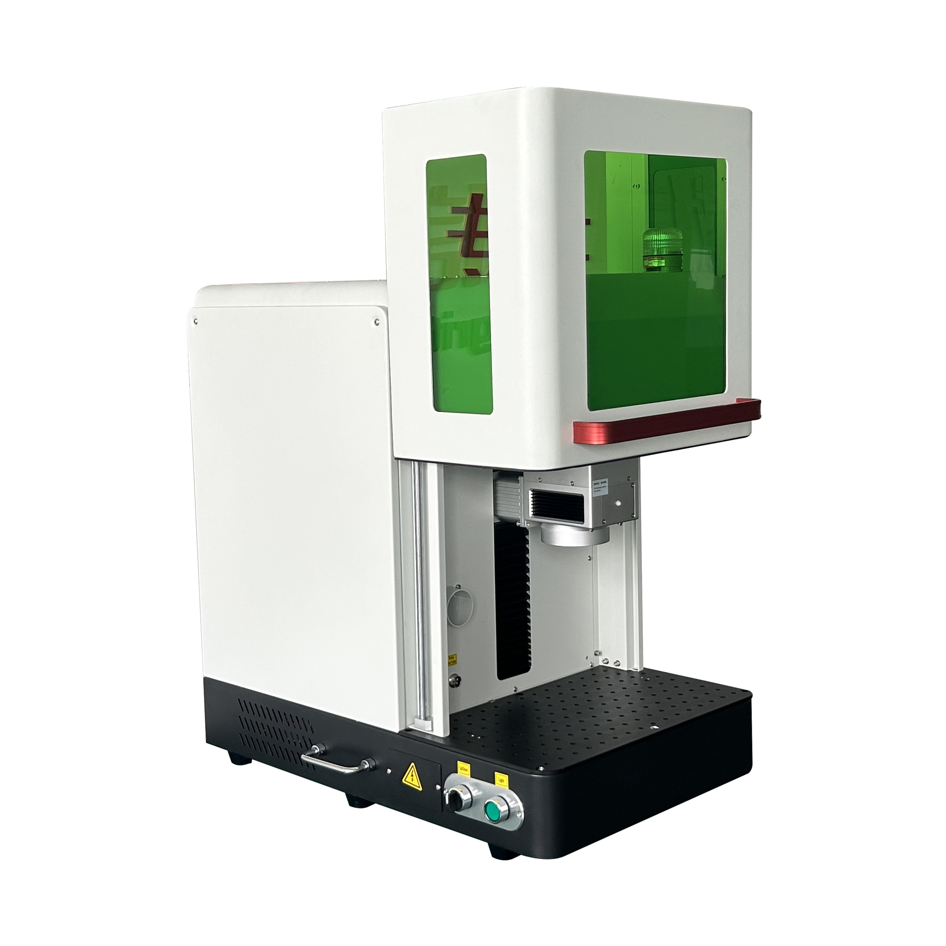 business idea machine  raycus laser source 20W 30W 50WQB Enclosed fiber laser engraving marking machine price for metal sale