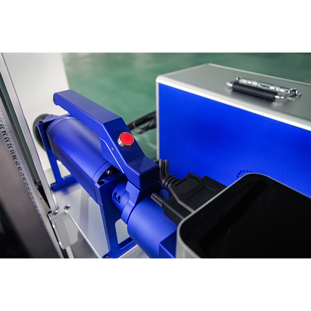 20W Handheld type fiber laser marking machine for sale auto parts logo fiber laser engraver