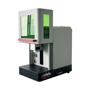 business idea machine  raycus laser source 20W 30W 50WQB Enclosed fiber laser engraving marking machine price for metal sale