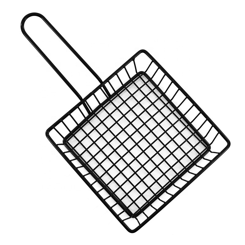 Stainless steel deep french fries serving frying chip wire mesh basket