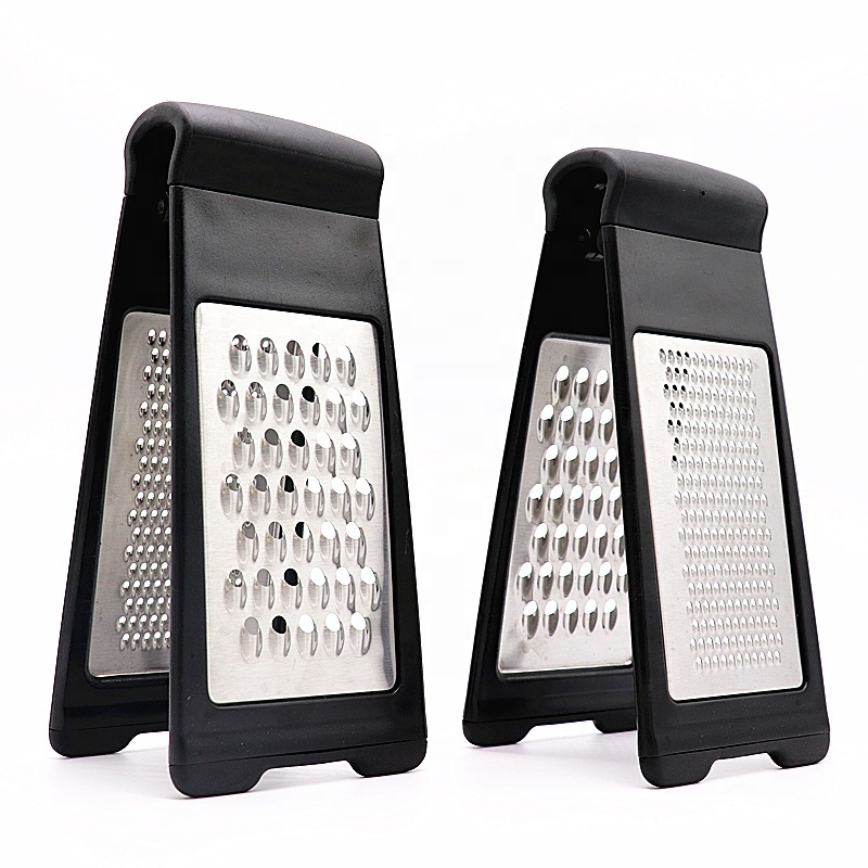 foldable kitchen stainless steel 2 sides fine grater shredder zester for vegetable vegetables cheese