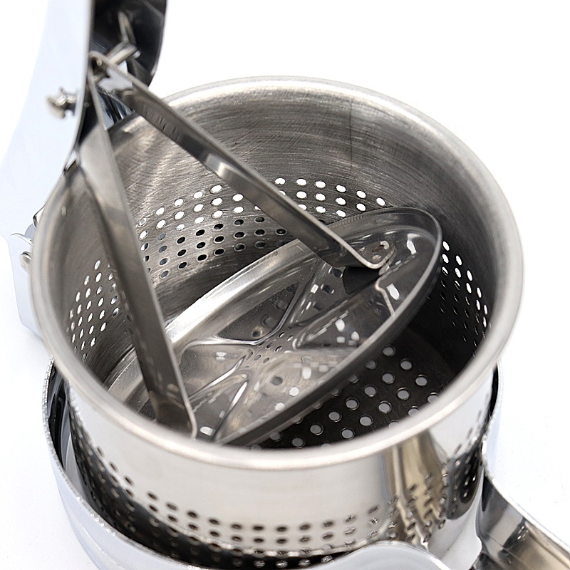 High quality stainless steel kitchen tool potato ricer masher press baby food tools