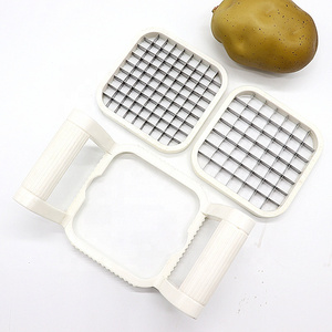 Potato fries and vegetable cutter potato chipper with 2 cutters