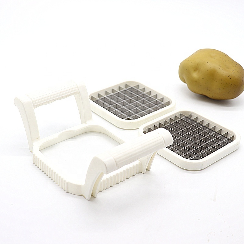 Potato fries and vegetable cutter potato chipper with 2 cutters