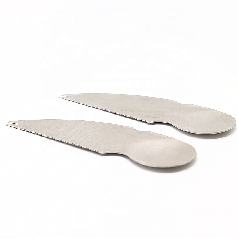 Multi-functional stainless steel fruit spoon knife cutter dug for kiwi water melon paw