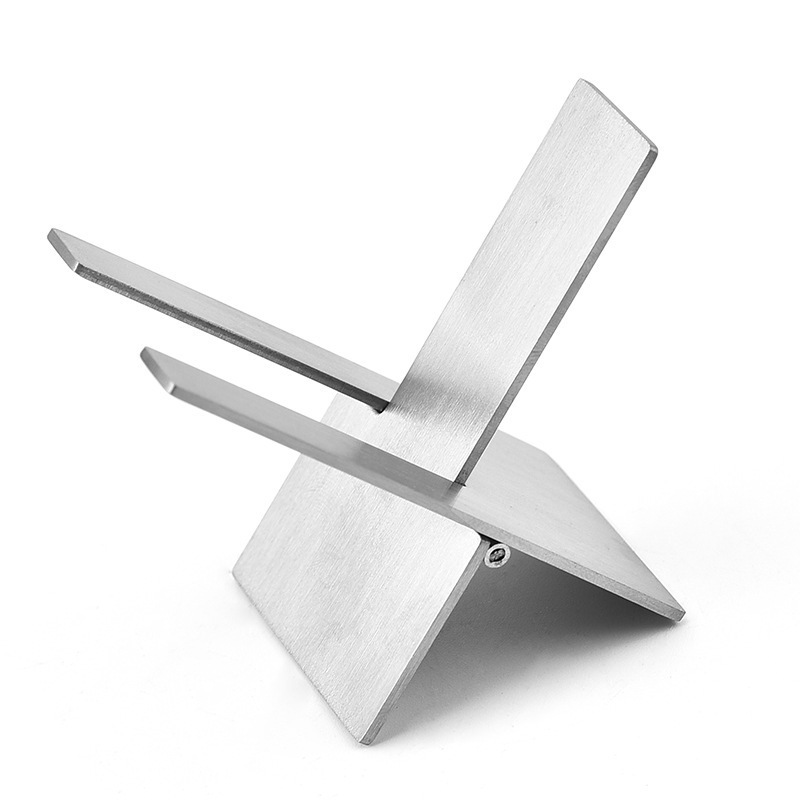 Stainless Steel Foldable Cigar Holder Cigar Travel Stand Rest Cigar Stand Rack for Cigarette Supplies