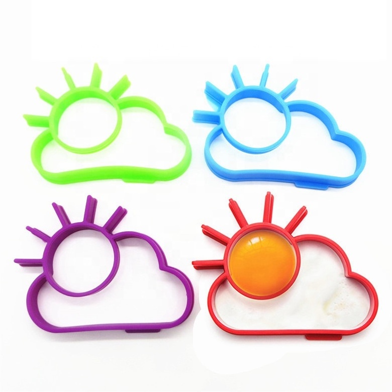 Silicone omelette breakfast creative cute sun cloud fried egg mold pancake molds