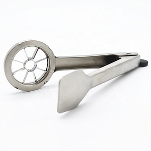 Manual hand citrus lemon lime squeezer cutter