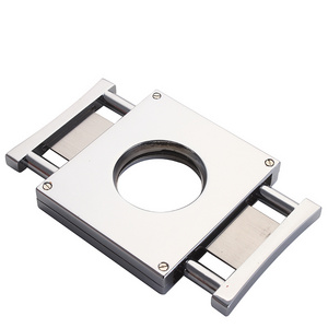 2021 Top Seller Zinc Alloy Mini High Quality Stainless Steel Blunt Splitter WIth Custom Cigar Cutters