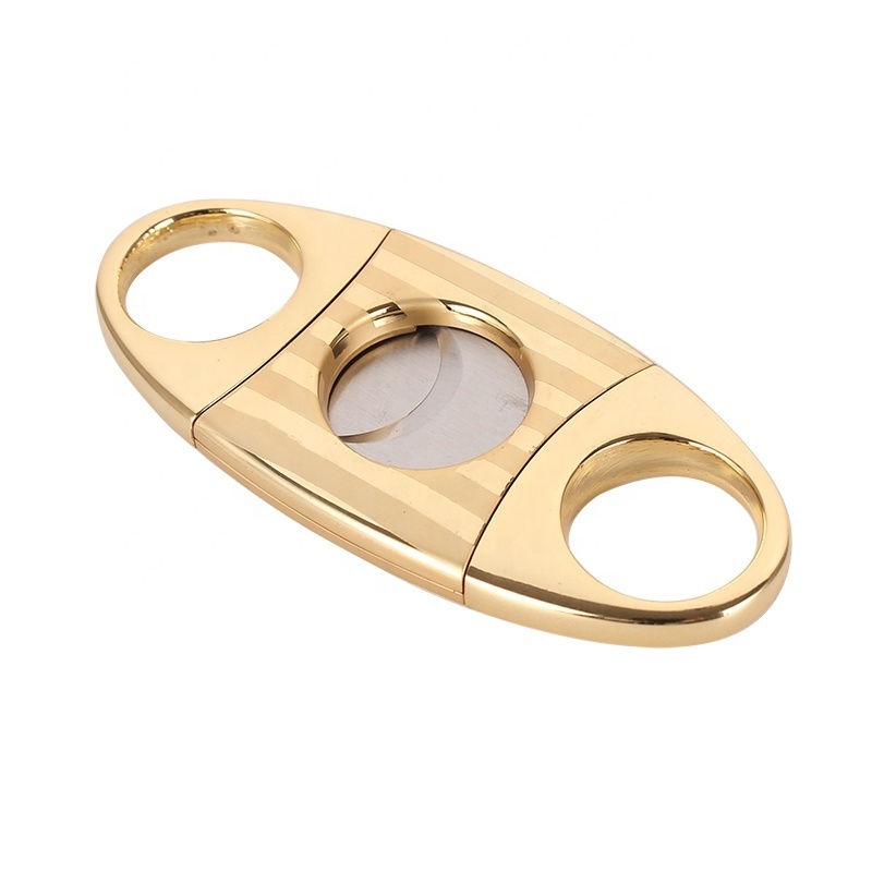 High-End Custom Wholesale Zinc Alloy  Metal Cigar Cutter Set