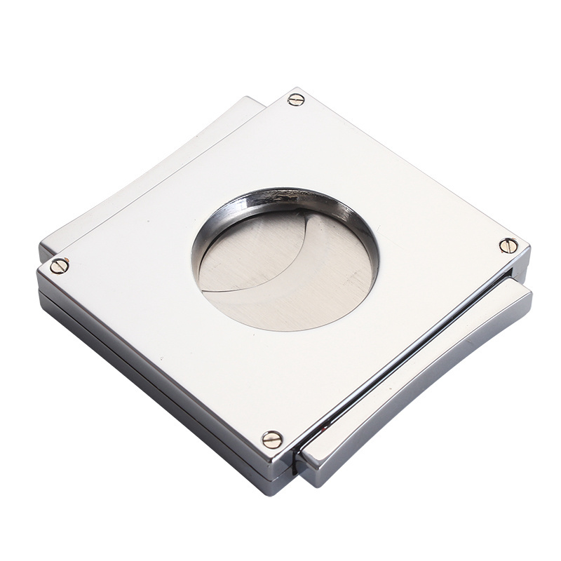 2021 Top Seller Zinc Alloy Mini High Quality Stainless Steel Blunt Splitter WIth Custom Cigar Cutters