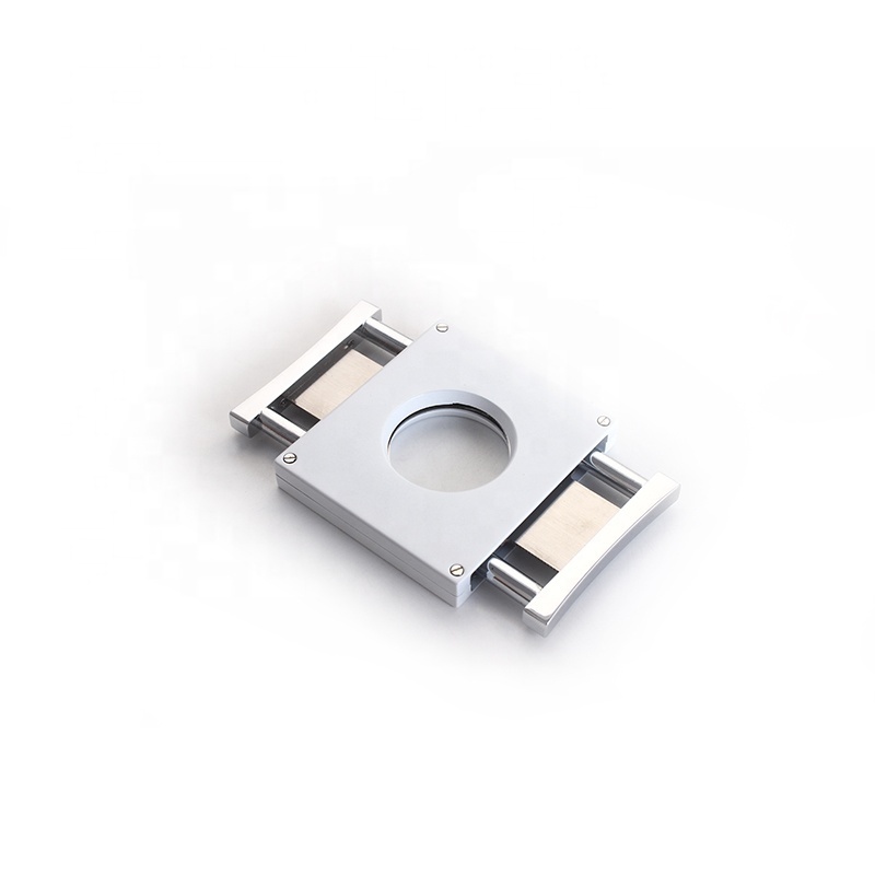 Top Seller 2019 Zinc Alloy Mini High Quality Stainless Steel Blunt Splitter WIth Custom Cigar Cutters