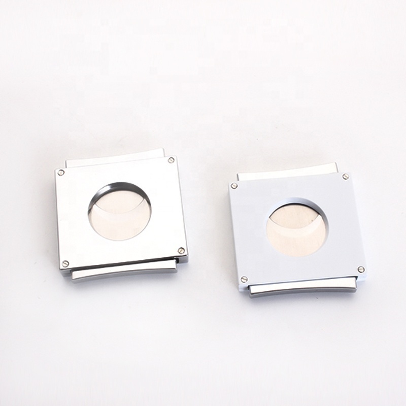 Top Seller 2019 Zinc Alloy Mini High Quality Stainless Steel Blunt Splitter WIth Custom Cigar Cutters