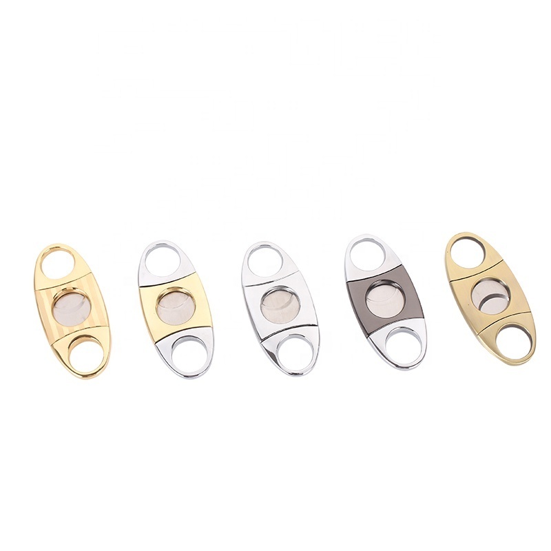 High-End Custom Wholesale Zinc Alloy  Metal Cigar Cutter Set