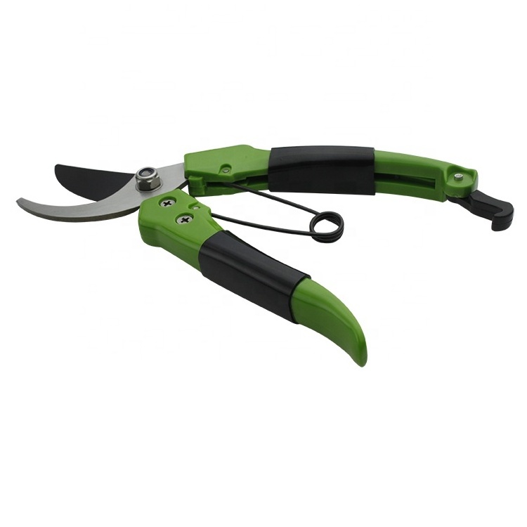 S6-1014 High Quality Custom Farm Tools Shears Garden Fruit Tree Scissors Bypass Pruner