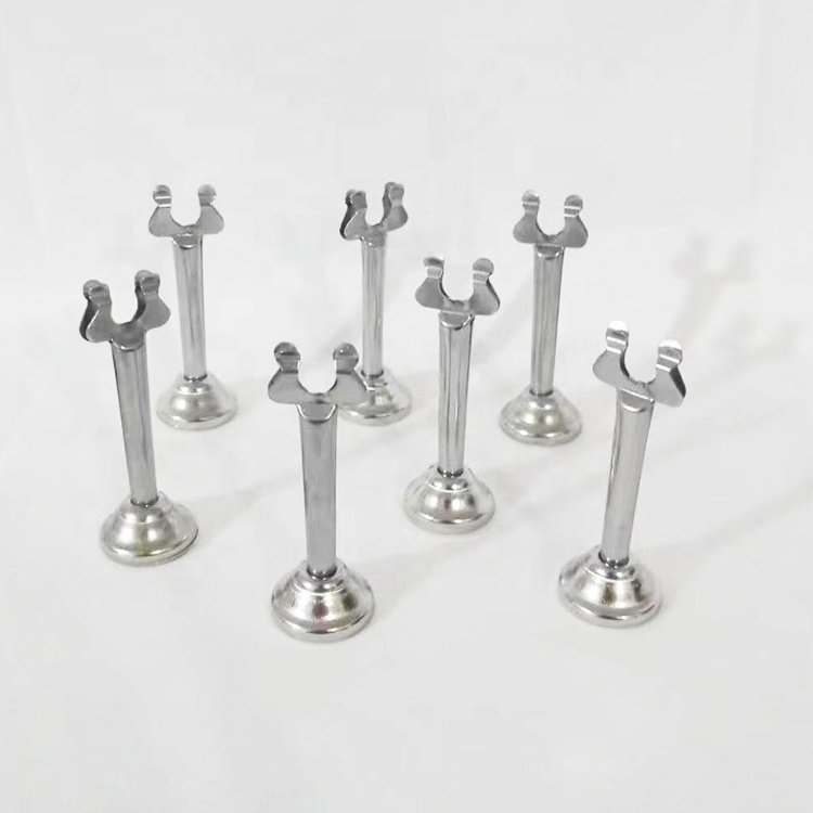 Hot Selling Metal Harp Style Place Card Table Number Holder Table Stand Menu Holder