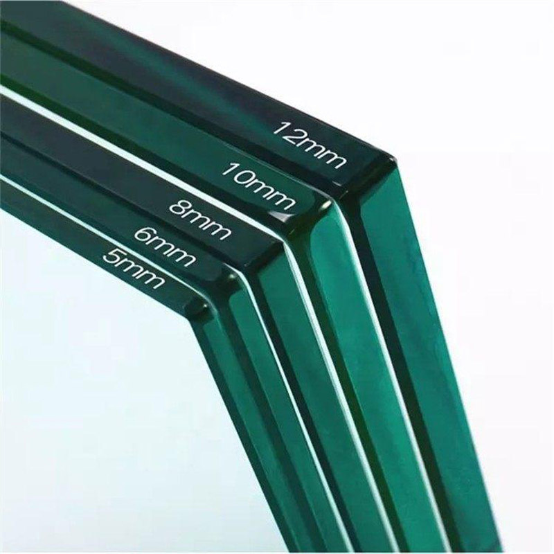 2024 Hot Sale China Factory 10mm 12mm 15mm 19mm Large Oversize Clear Transparent Roof Panels Tempered Glass Panels