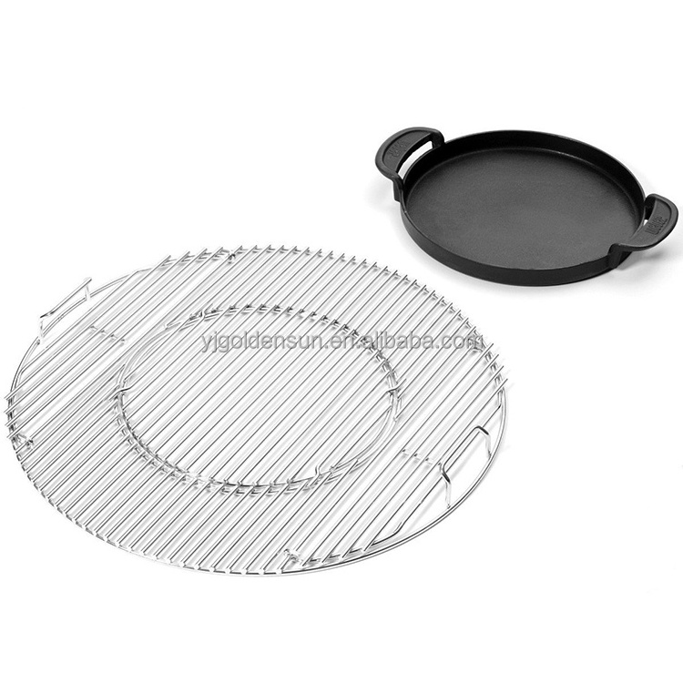 304 Stainless Steel Hinged Cooking Replacement Grate