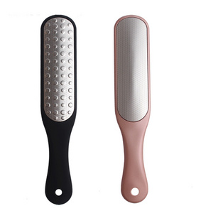 High Quality Double Sided Stainless Steel Foot Rasp Callus Remover Scraper Pedicure  Foot File