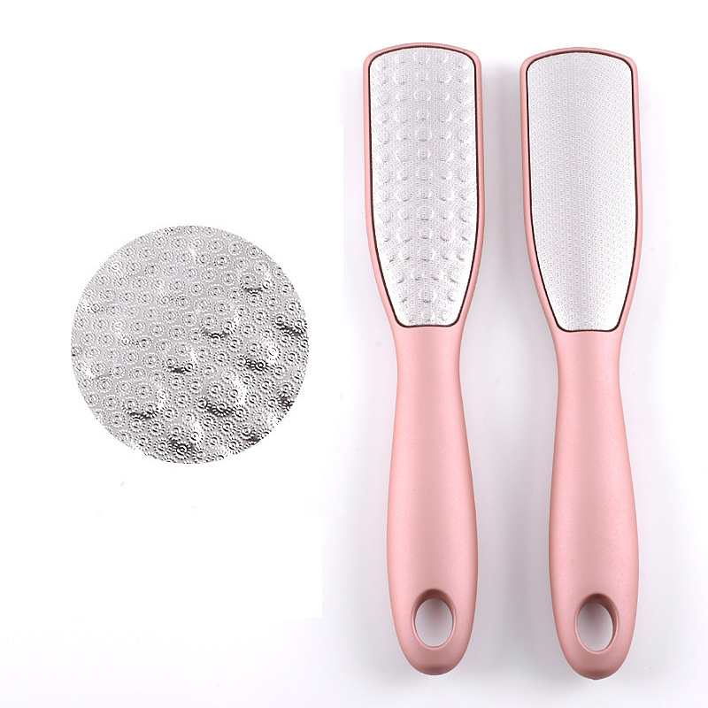 High Quality Double Sided Stainless Steel Foot Rasp Callus Remover Scraper Pedicure  Foot File