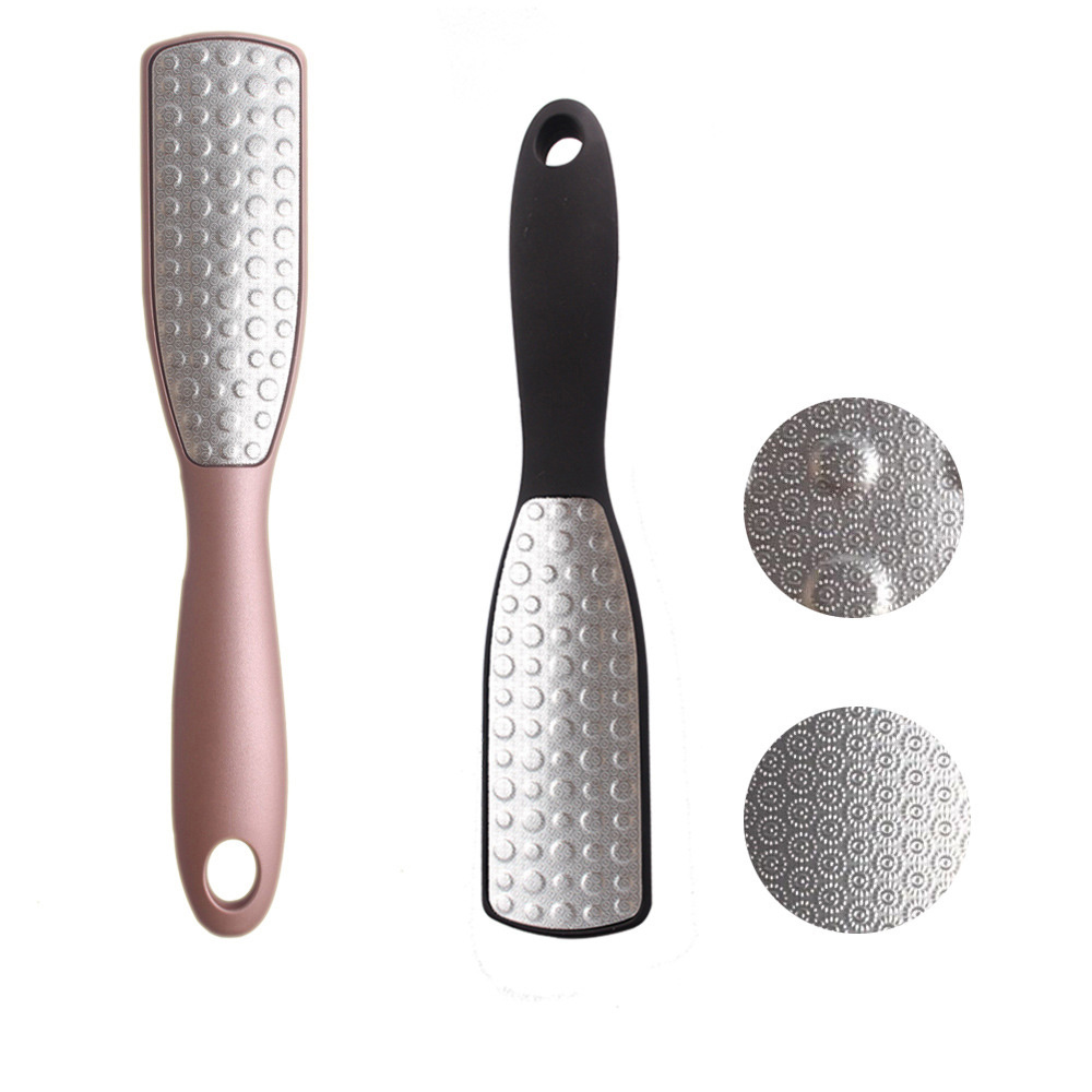 High Quality Double Sided Stainless Steel Foot Rasp Callus Remover Scraper Pedicure  Foot File