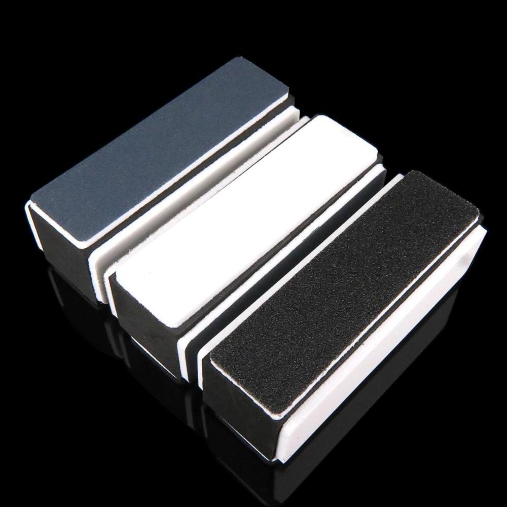 Wholesale Personalized   Flash Shiner 4 Side OP Manicure Nail Buffer Block