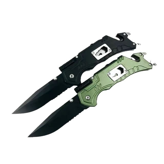 Wholesale this edc folding pocket knife with multi function is your best knife when outdoor camping