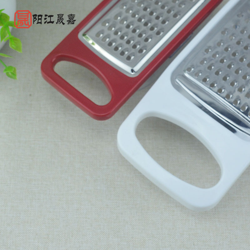 Stainless steel cheese grater with box Kitchen potato grater Household ginger grater