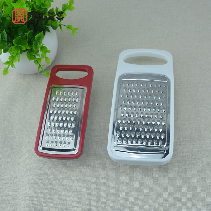 Stainless steel cheese grater with box Kitchen potato grater Household ginger grater