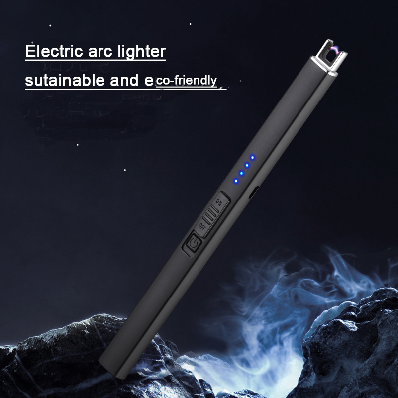 Candle Electric Lighter Multipurpose Long USB Arc Lighter  Electronic Cigar Lighter