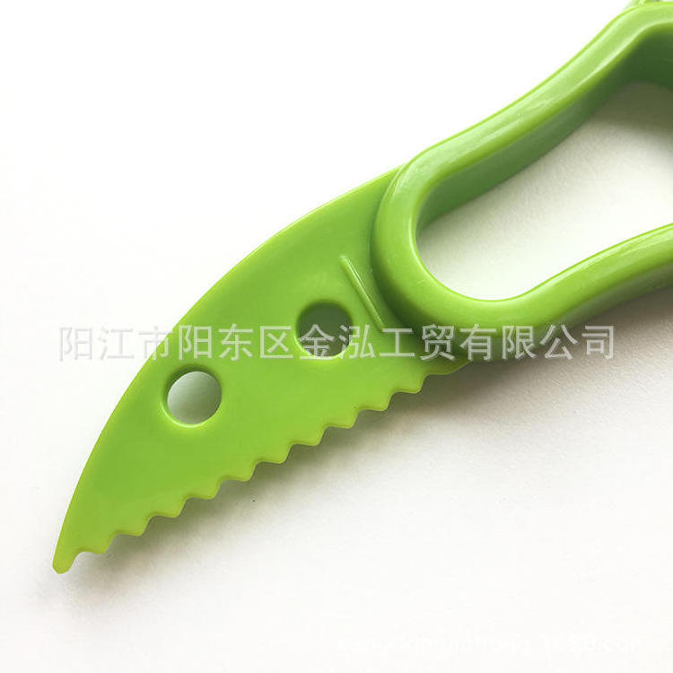 Factory Outlet Kitchen Avocado Fruit Tools Avocado Cutter Peeler 3 In 1 Avocado Slicer