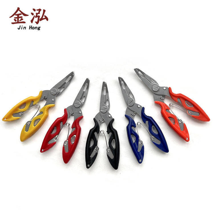 Factory Hot Sale Stainless Steel Long Snap Ring Pliers Split Shears Wire Cutter Fishing Pliers