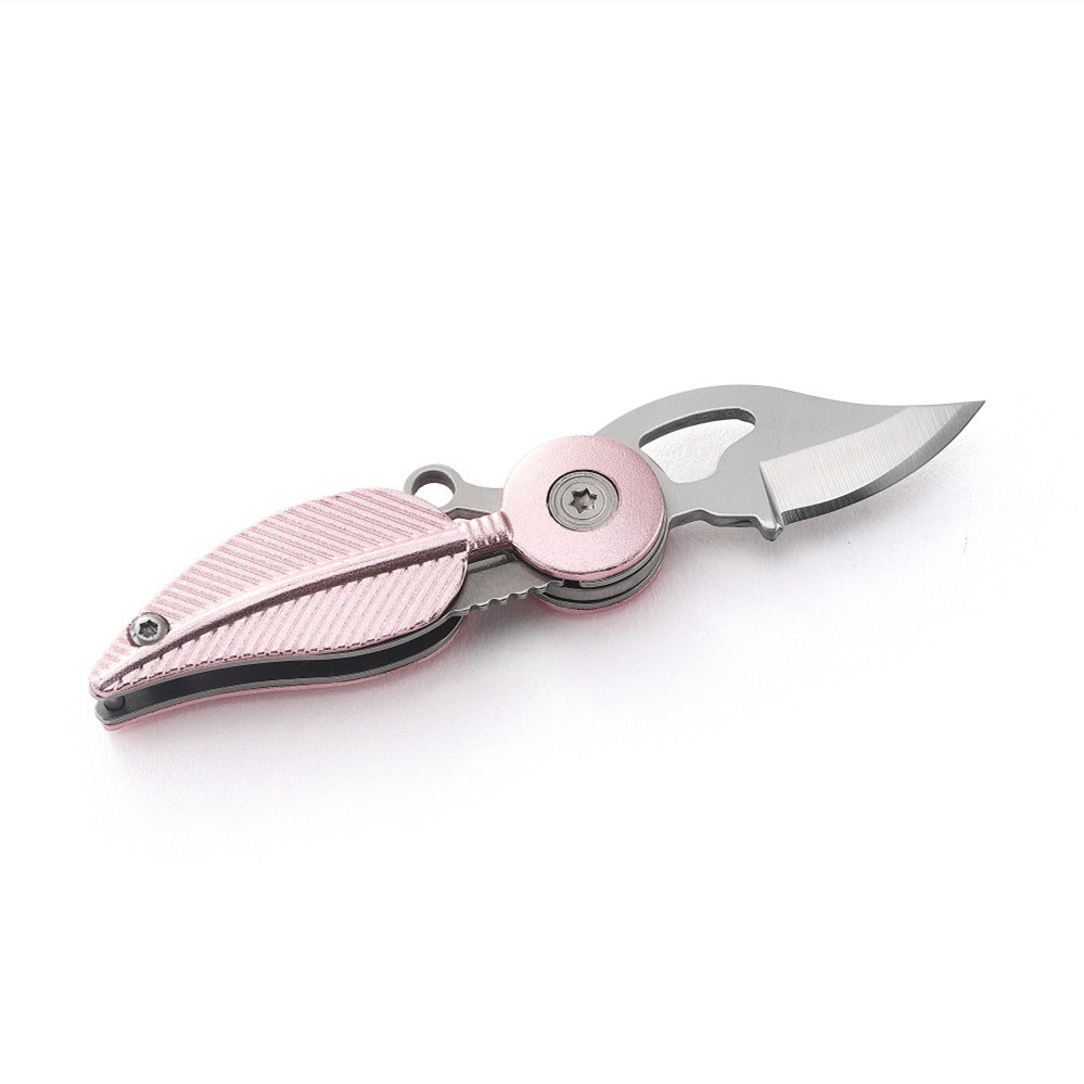 Ready To Ship Top Seller Lady Pink Beautiful Low MOQ Pocket Knife For Gift