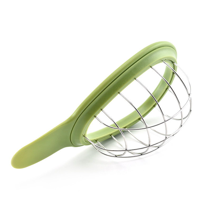 Plastic 304 Stainless Steel Avocado Cutter Pelador De Aguacates Kiwi Fruit Avocado Knife Slicer Cutter