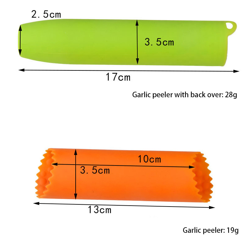 Food Grade Silicone Garlic Peeler Cooking Tools Pelador De Ajo BPA Free Kitchen Gadgets Garlic Peeler Silicone Roller