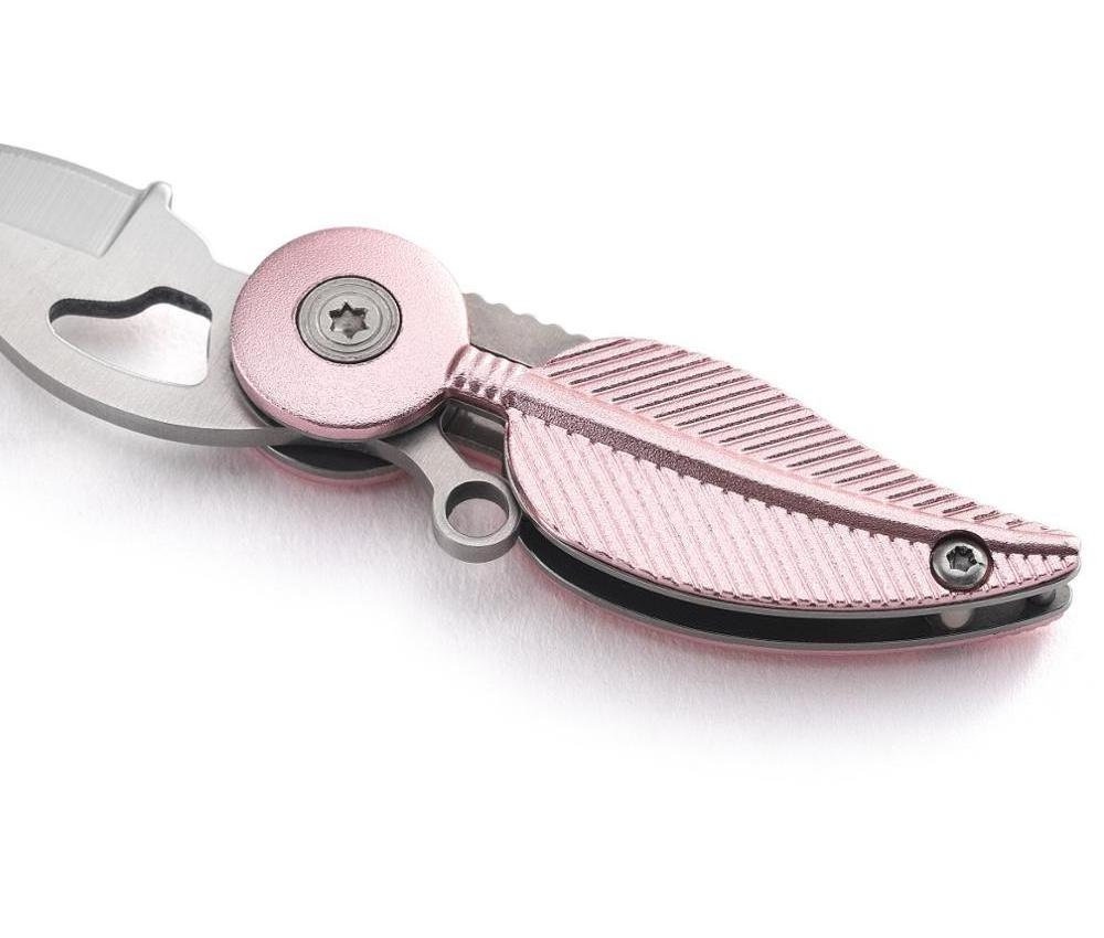 Ready To Ship Top Seller Lady Pink Beautiful Low MOQ Pocket Knife For Gift