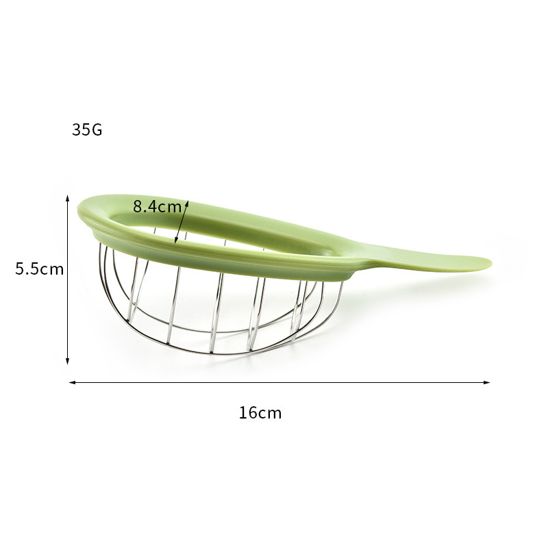 Plastic 304 Stainless Steel Avocado Cutter Pelador De Aguacates Kiwi Fruit Avocado Knife Slicer Cutter