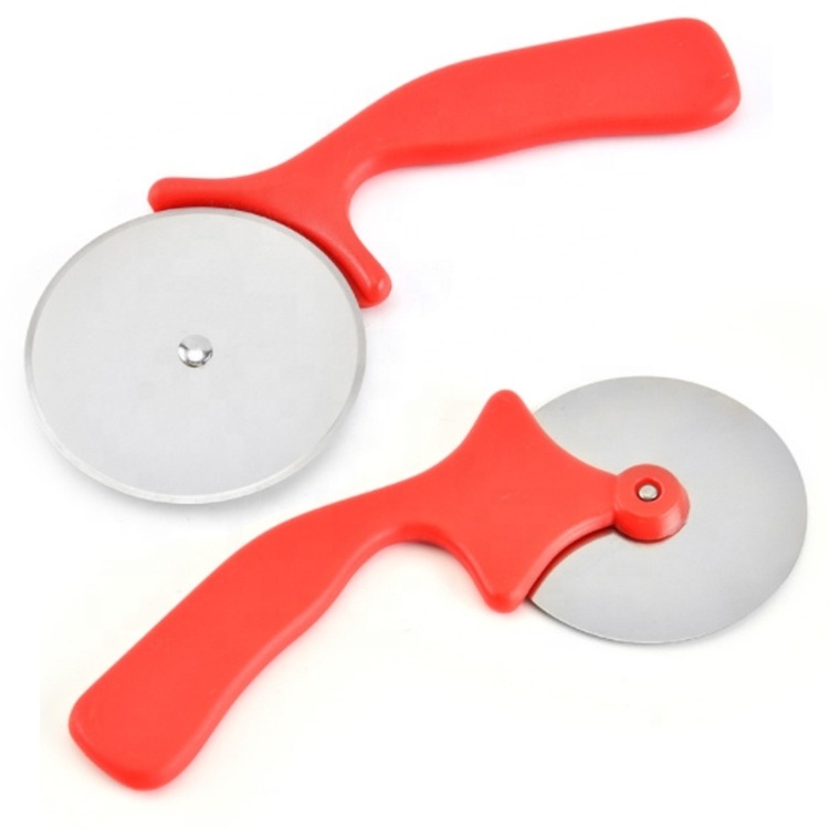 Easy to Clean Pizza Cutter Wheel Stainless Steel Pizza Slicer with Non Slip Handle