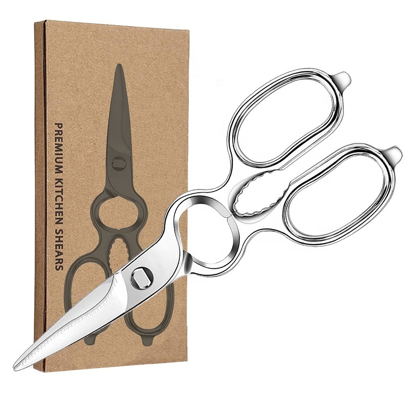 Heavy Duty Come Apart Ultra Sharp Multi-function Scissors Bottle Opener Kitchen Forged Shears Stainless Steel Kitchen Shears