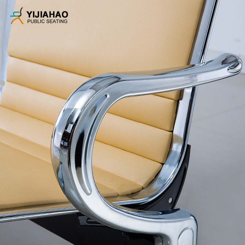 High Quality Waiting Bench Link Chair Airport Waiting Room Seating Chair Used Tandem Airport Public PU Seating