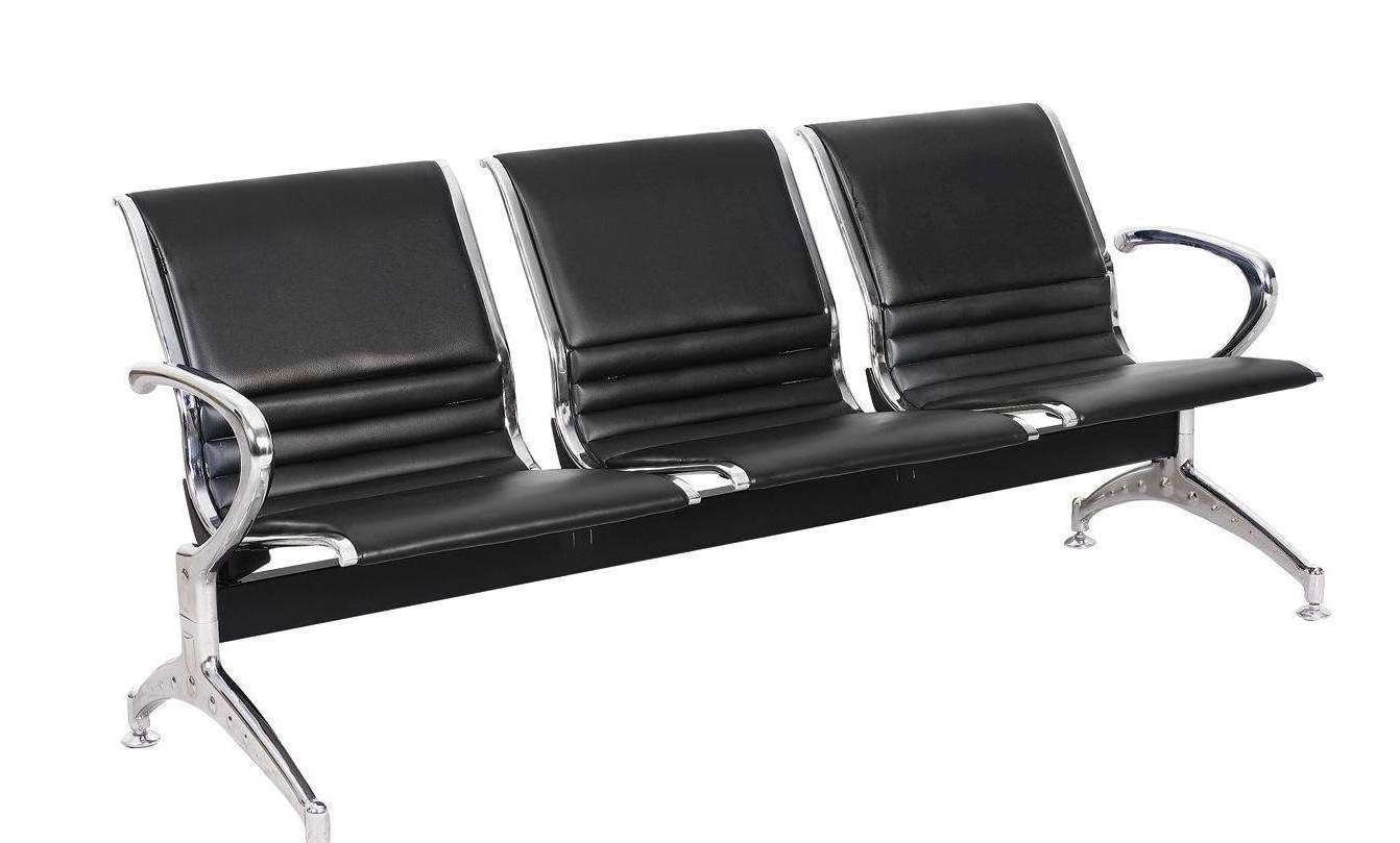 Airport Hospital Bus Station Waiting Lounge Seating Bench Waiting Area Steel Gang Chairs