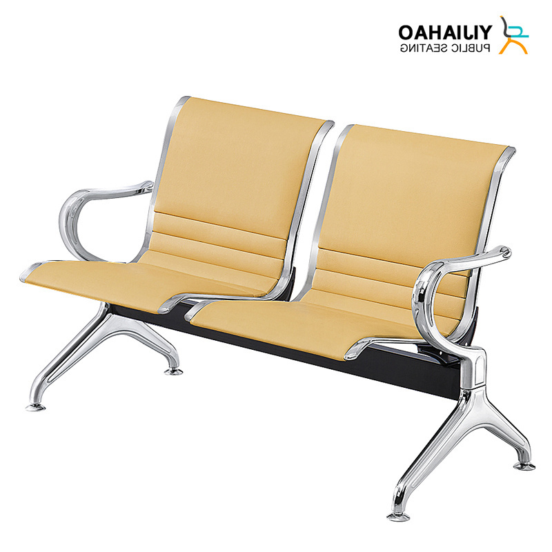 High Quality Waiting Bench Link Chair Airport Waiting Room Seating Chair Used Tandem Airport Public PU Seating