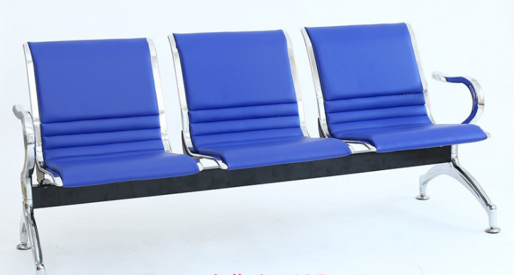 Airport Hospital Bus Station Waiting Lounge Seating Bench Waiting Area Steel Gang Chairs