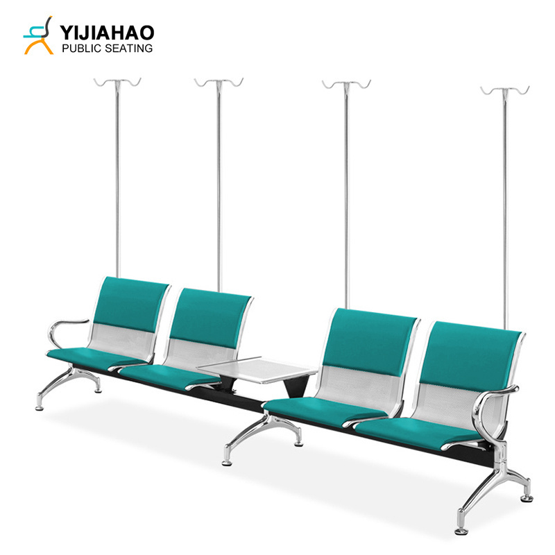 YIJIAHAO Hospital Furniture Medical Chair Reception Infusion Row Chairs