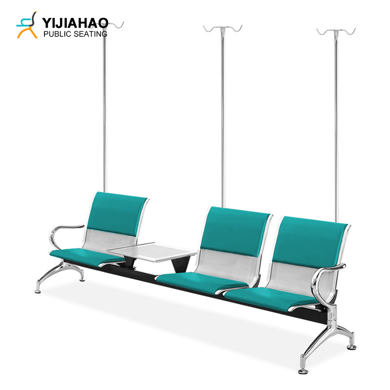 YIJIAHAO Hospital Furniture Medical Chair Reception Infusion Row Chairs