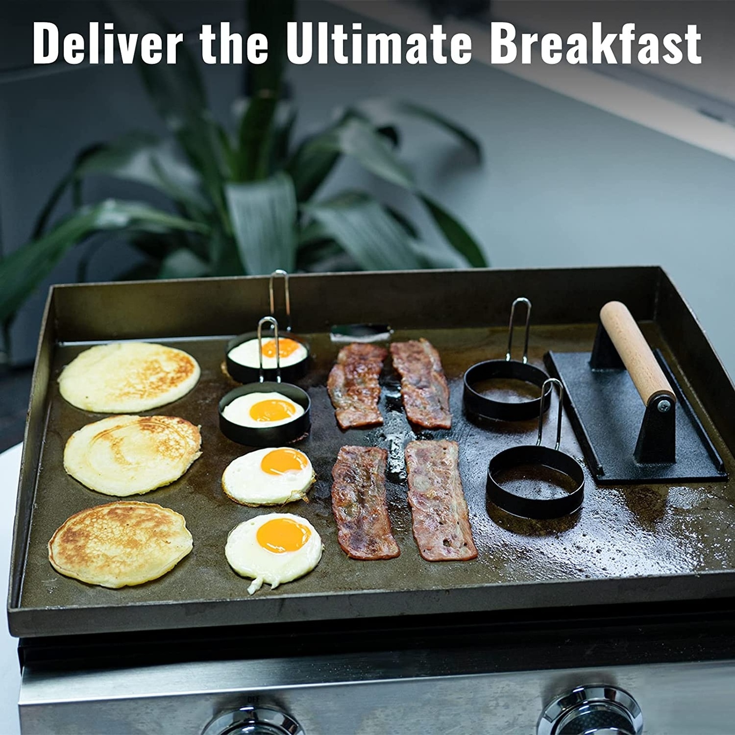 Griddle Breakfast Kit for Blackstone, 6 Piece Griddle Accessories Set